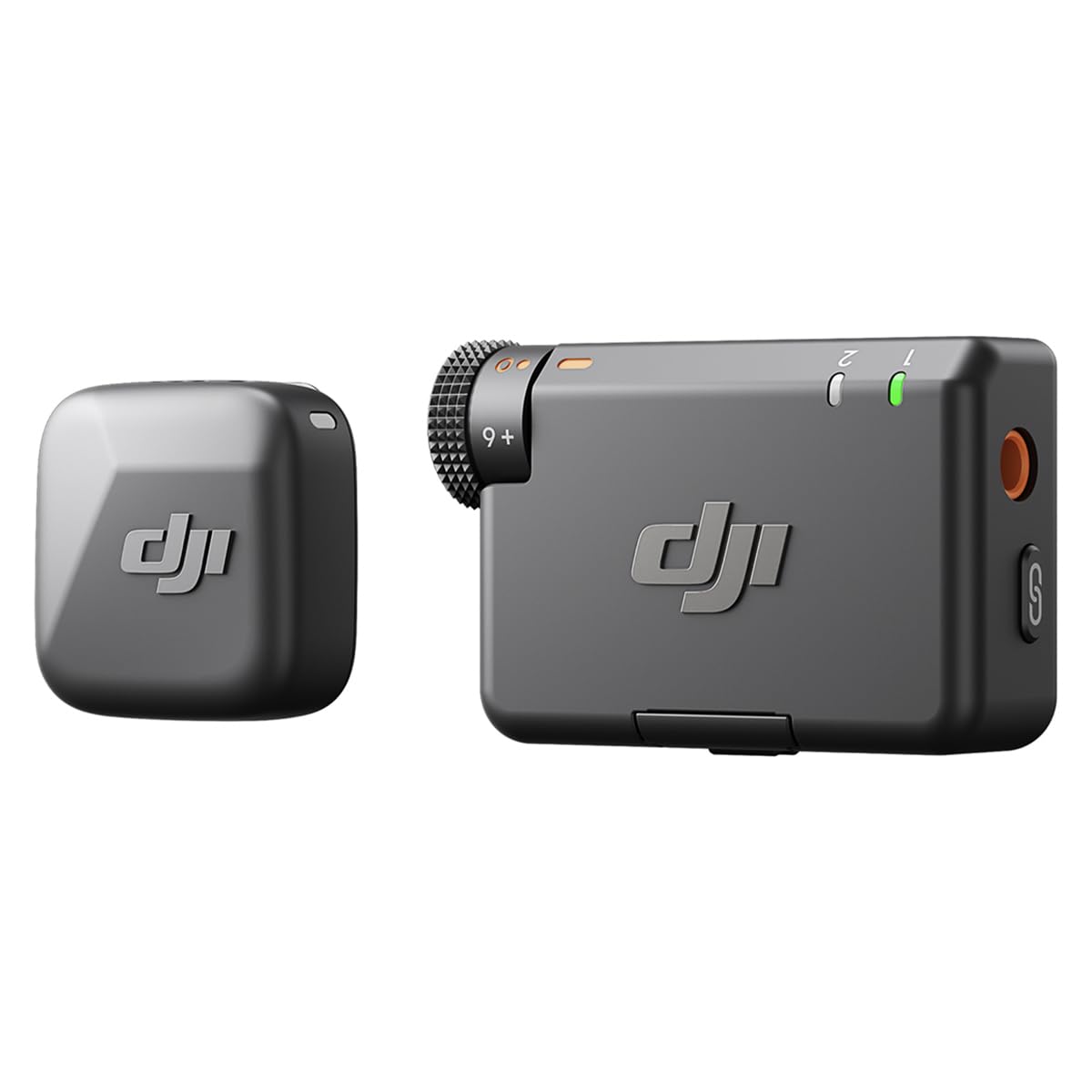 DJI Mic Mini (2 TX + 1 RX + Charging Case), Wireless Lavalier Microphone for iPhone/Camera/Android, Ultralight, Detail-Rich Audio, 48h Use, Noise Cancelling, Automatic Limiting, Vlog, Streaming