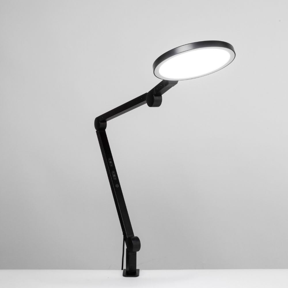 Lume Cube Edge Light 2.0 Bi-Color LED Desk Lamp - Black