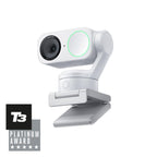 Insta360 Link 2 - PTZ 4K Webcam for PC/Mac, 1/2" Sensor, AI Tracking, HDR, AI Noise-Canceling Mic, Gesture Control for Streaming, Video Calls, Gaming, Works with Zoom, Teams, Twitch & More
