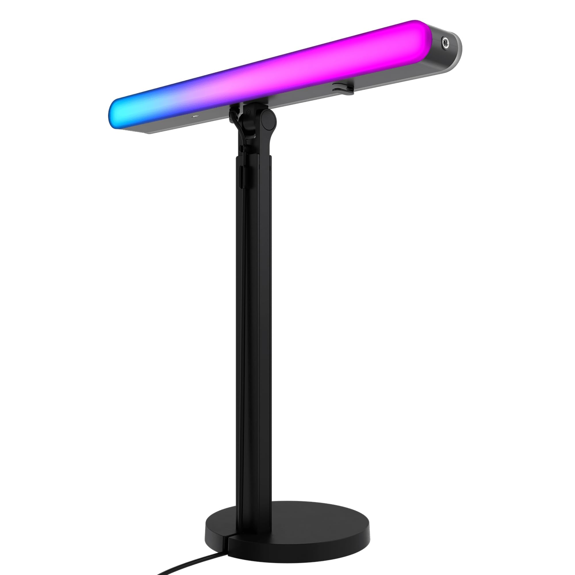 Logitech G Litra Beam LED for Gaming Setup, Key Light with TrueSoft, Adjustable Mount, Brightness/Color Temp, Desktop App Control for PC/Mac - Graphite
