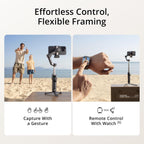 DJI Osmo Mobile 7P Gimbal Stabilizer for iPhone, Android, Native Tracking, Lighting, 3-Axis Phone Gimbal, Quick Launch, One-Tap Edit, Built-in Extension Rod & Tripod, 10hrs Use, Phone Charging