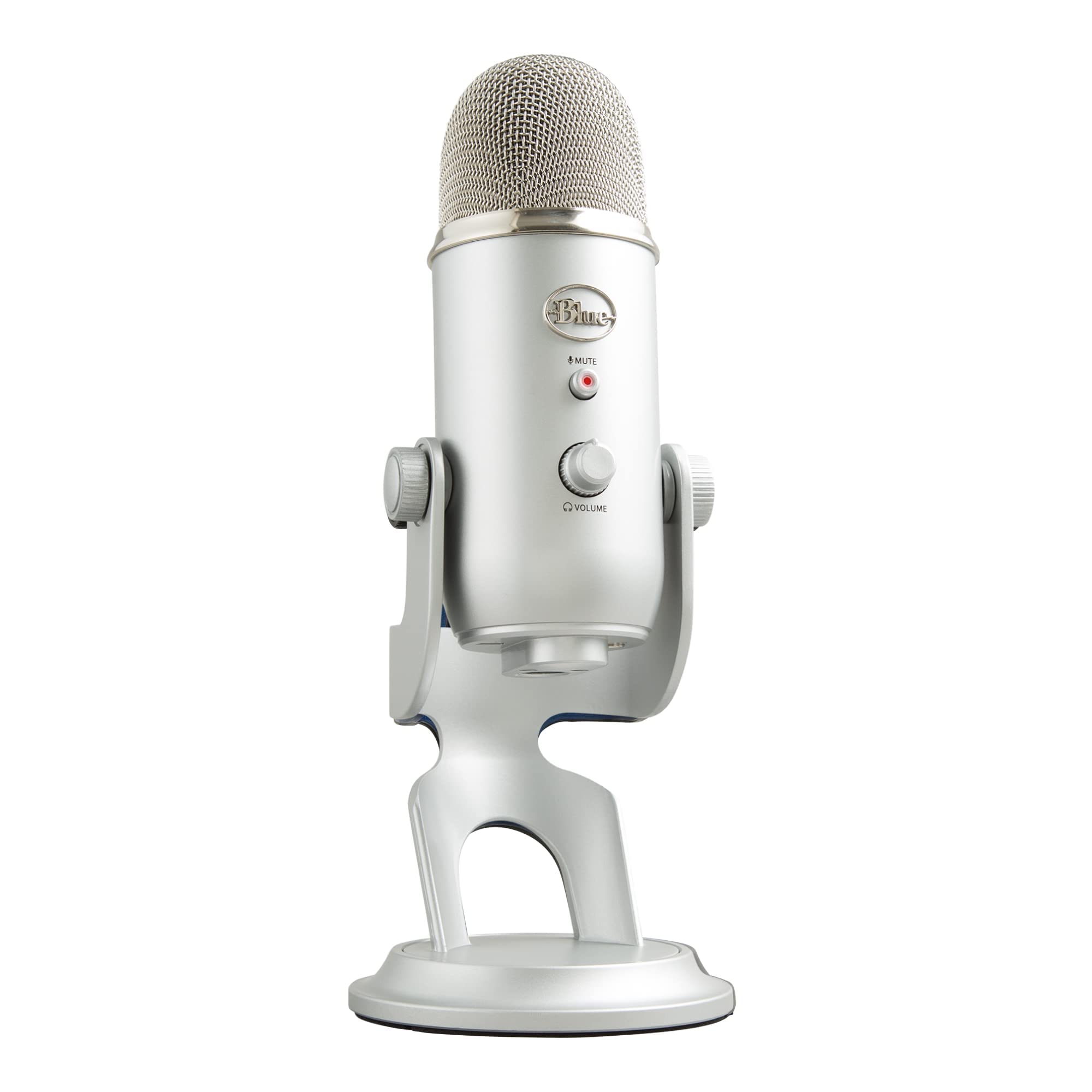 Logitech Creators Blue Yeti USB Microphone for Gaming, Streaming, Podcast, YouTube, Discord, PC, Studio Sound, Plug & Play-Blackout