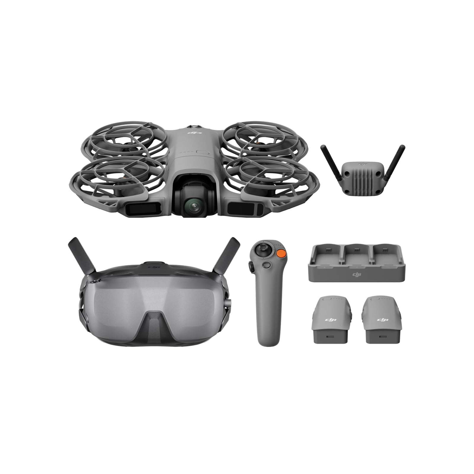 DJI Neo 2 (Drone Only), Lightweight & Foldable 4K Drone With Camera, Palm Takeoff & Landing, Gesture Control, ActiveTrack, Omnidirectional Obstacle Sensing