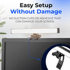 HumanCentric Video Conference Lighting - Webcam Light for Streaming, LED Monitor and Laptop Light for Video Conferencing, Zoom Lighting for Computer, Replace Ring Light for Zoom Meeting, Double Kit