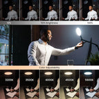 Lume Cube Edge Light 2.0 Bi-Color LED Desk Lamp - Black