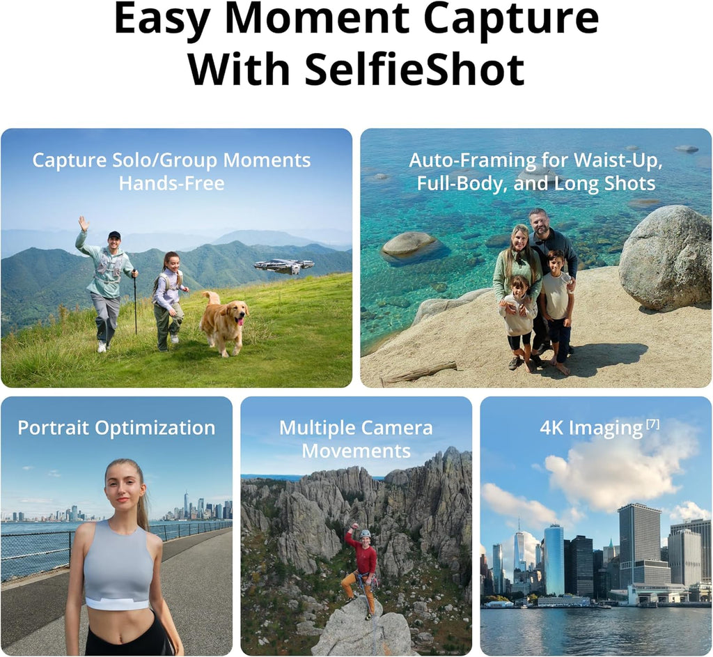 DJI Neo 2 (Drone Only), Lightweight & Foldable 4K Drone With Camera, Palm Takeoff & Landing, Gesture Control, ActiveTrack, Omnidirectional Obstacle Sensing