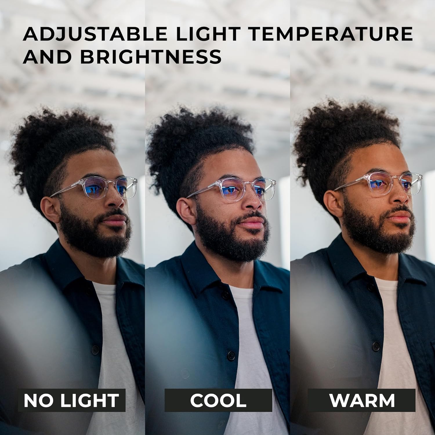 HumanCentric Video Conference Lighting - Webcam Light for Streaming, LED Monitor and Laptop Light for Video Conferencing, Zoom Lighting for Computer, Replace Ring Light for Zoom Meeting, Double Kit